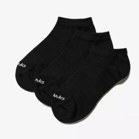 3 Pack Sport Ankle Black Socks