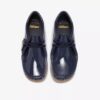 Boys Wallabee Big Kid Navy Patent Wallabees