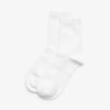 Crew White Socks