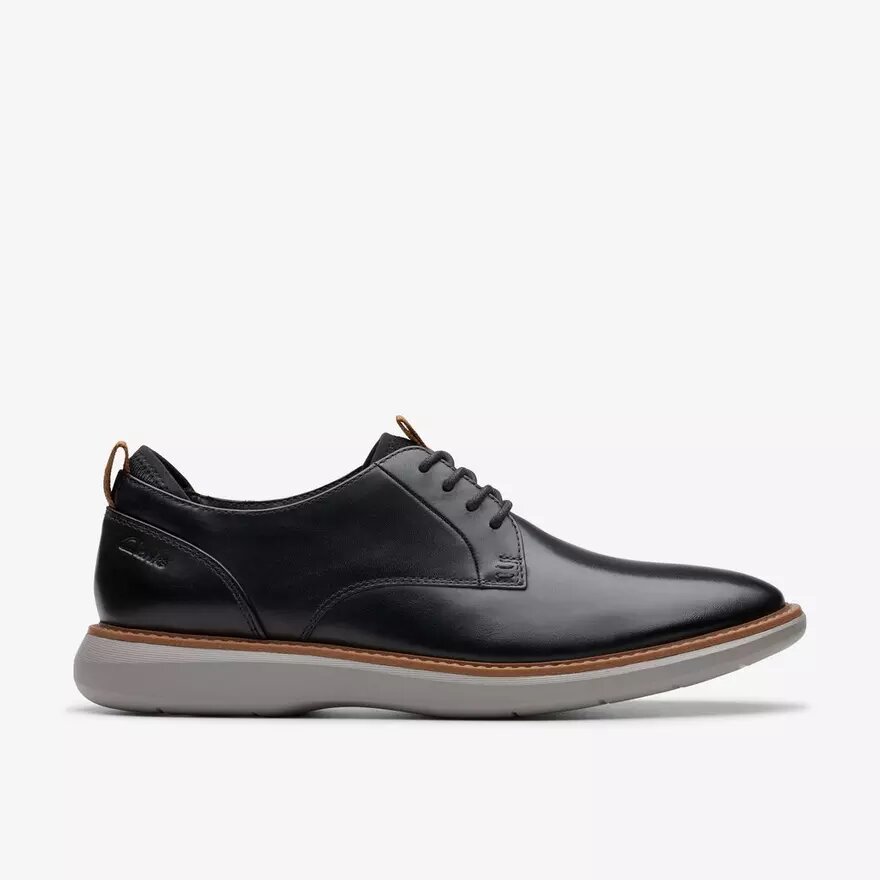 Men’s Brantin Plain Black Leather Oxfords Men’s Brantin Plain Black Leather Oxfords