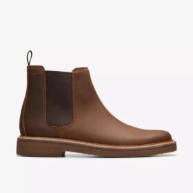 Men’s Clarkdale Easy Beeswax Leather Chelsea Boots