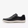 Men’s Mapstone Lace Black Leather Sneakers Men’s Mapstone Lace Black Leather Sneakers