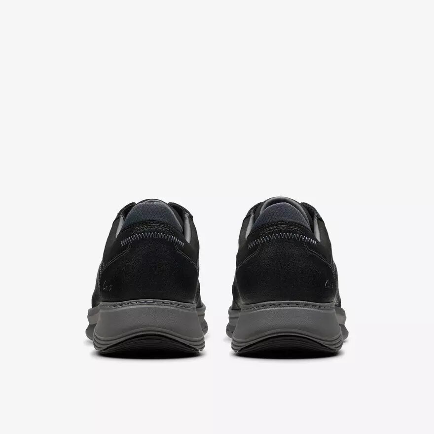 Men’s Motion Trek Pt Black Leather Sneaker Men’s Motion Trek Pt Black Leather Sneaker