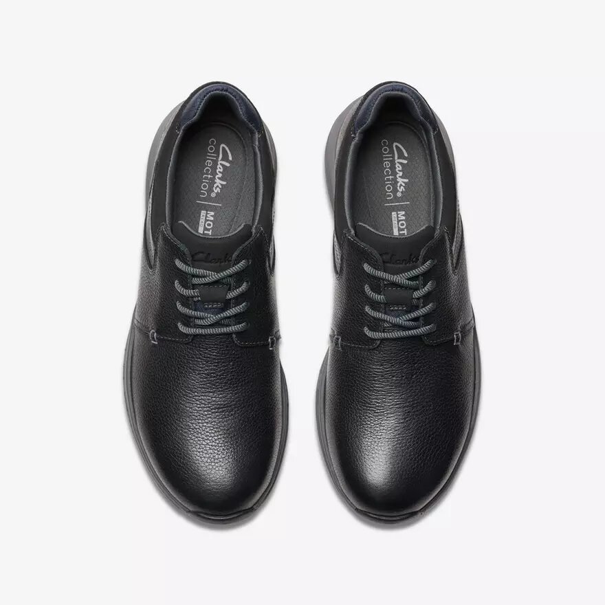 Men’s Motion Trek Pt Black Leather Sneaker Men’s Motion Trek Pt Black Leather Sneaker