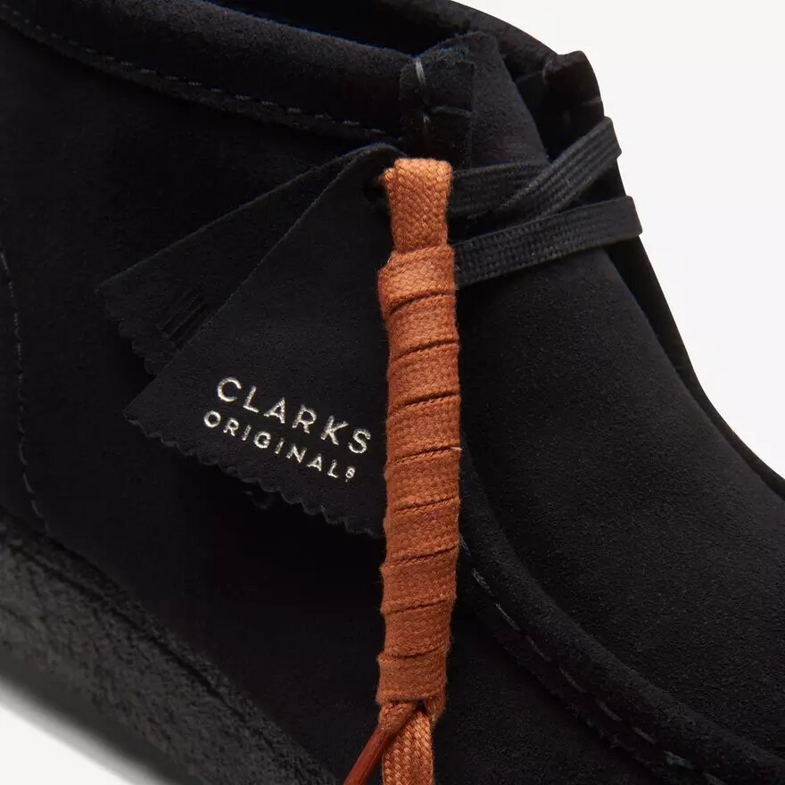Men’s Wallabee™ Boot Black Suede Boots Men’s Wallabee™ Boot Black Suede Boots