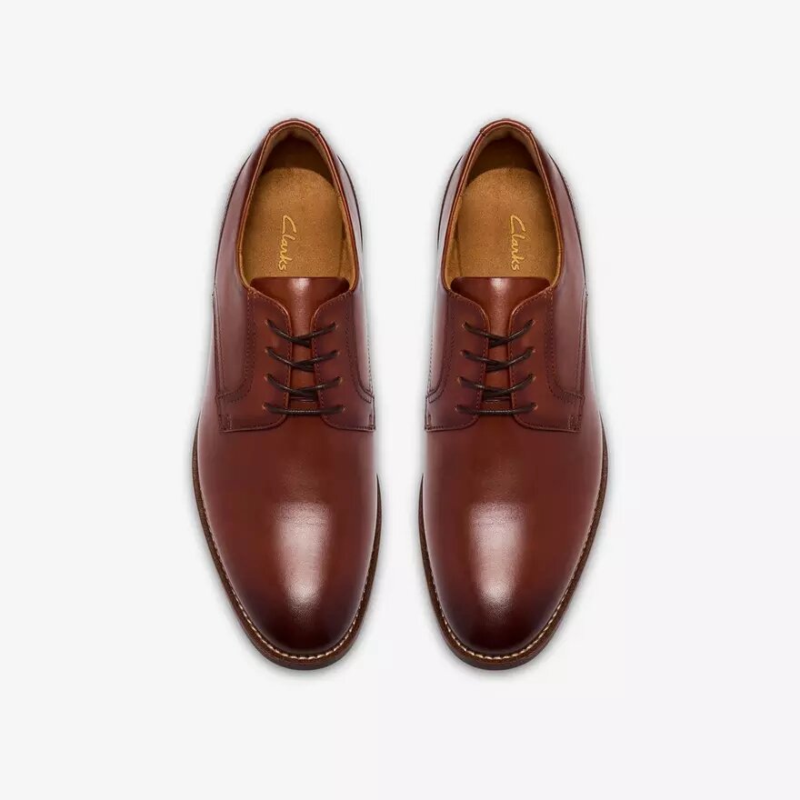 Mens Bowburn Lace Tan Leather Brogues Mens Bowburn Lace Tan Leather Brogues