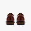 Mens Bowburn Tip Tan Leather Oxford Shoes