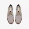Mens Brantin Plain Grey Knit Oxford Shoe