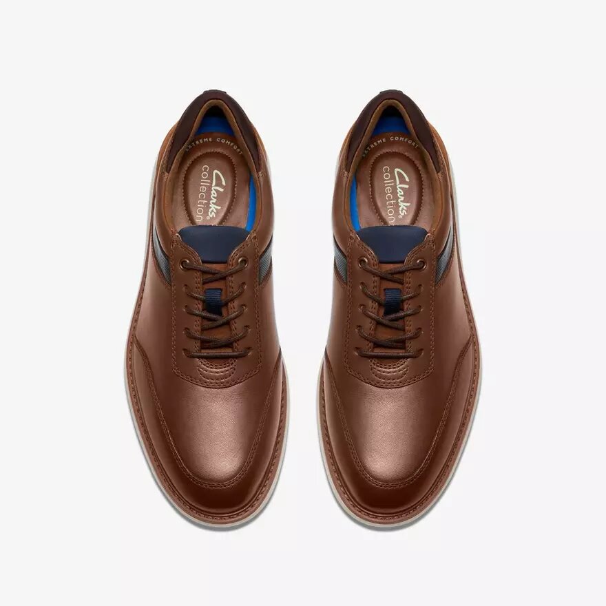 Mens Brantin Style Tan Leather Oxfords Mens Brantin Style Tan Leather Oxfords
