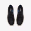 Mens Brodin Seam Navy Sneakers