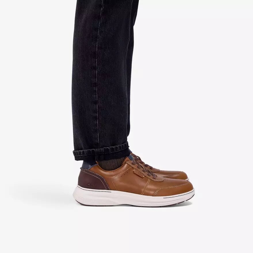 Mens Craftwell Lace Tan Leather Shoes Mens Craftwell Lace Tan Leather Shoes