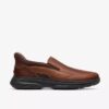 Mens Craftwell Step Brown Tumb Slip-On Shoes