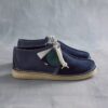 Mens Desert Trek Navy Suede Desert Trek