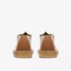 Mens Desert Trek White Combination Leather Desert Trek