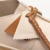 Mens Desert Trek White Combination Leather Desert Trek