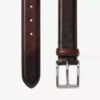 Mens Dress Belt Burnished Us