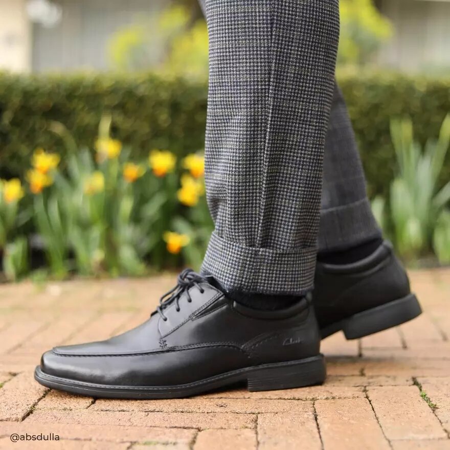 Mens Dresslite Ace Black Leather Oxford| Clarks Mens Dresslite Ace Black Leather Oxford| Clarks