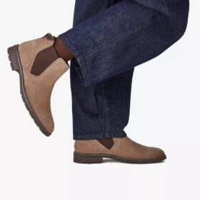 Mens Emmet Easy Stone Suede Ankle Boots Mens Emmet Easy Stone Suede Ankle Boots