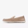 Mens Flexway Step Sand Suede Loafer Slip on Shoes Mens Flexway Step Sand Suede Loafer Slip on Shoes
