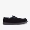 Mens Gorstan Step Black Slippers