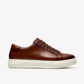 mens goswell tie tan leather sneakers 1 280x280 - Mens Goswell Tie Tan Leather Sneakers