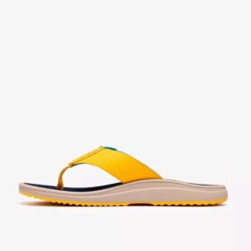 Mens M Breeze Yellow Combination Flip Flop