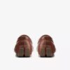 Mens Markman Plain Dark Tan Leather Driving Moc Loafer