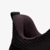 Mens Motion Trek in Black Knit Sneakers Mens Motion Trek in Black Knit Sneakers