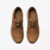 Mens Motion Trek Pt Dark Tan Leather Sneaker