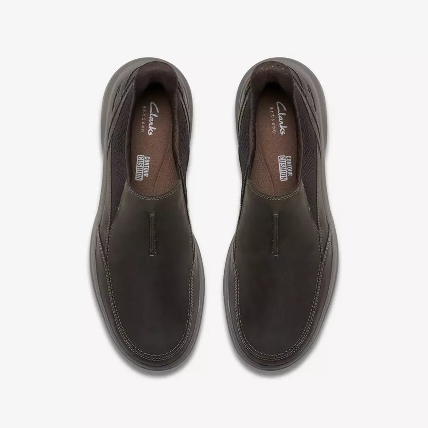 Mens Mullan Step Dark Brown Leather Shoes Mens Mullan Step Dark Brown Leather Shoes
