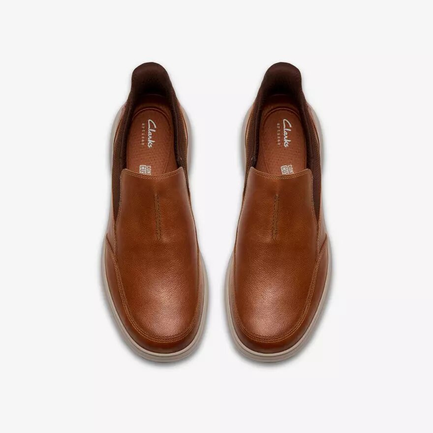 Mens Mullan Step Tan Combination Loafers Mens Mullan Step Tan Combination Loafers