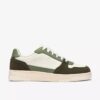 Mens Newick Lace Green Combination Sneakers Mens Newick Lace Green Combination Sneakers