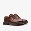 Mens Un Briley Pace Tan Leather Oxford Shoes| Clarks