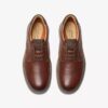 Mens Un Briley Pace Tan Leather Oxford Shoes| Clarks