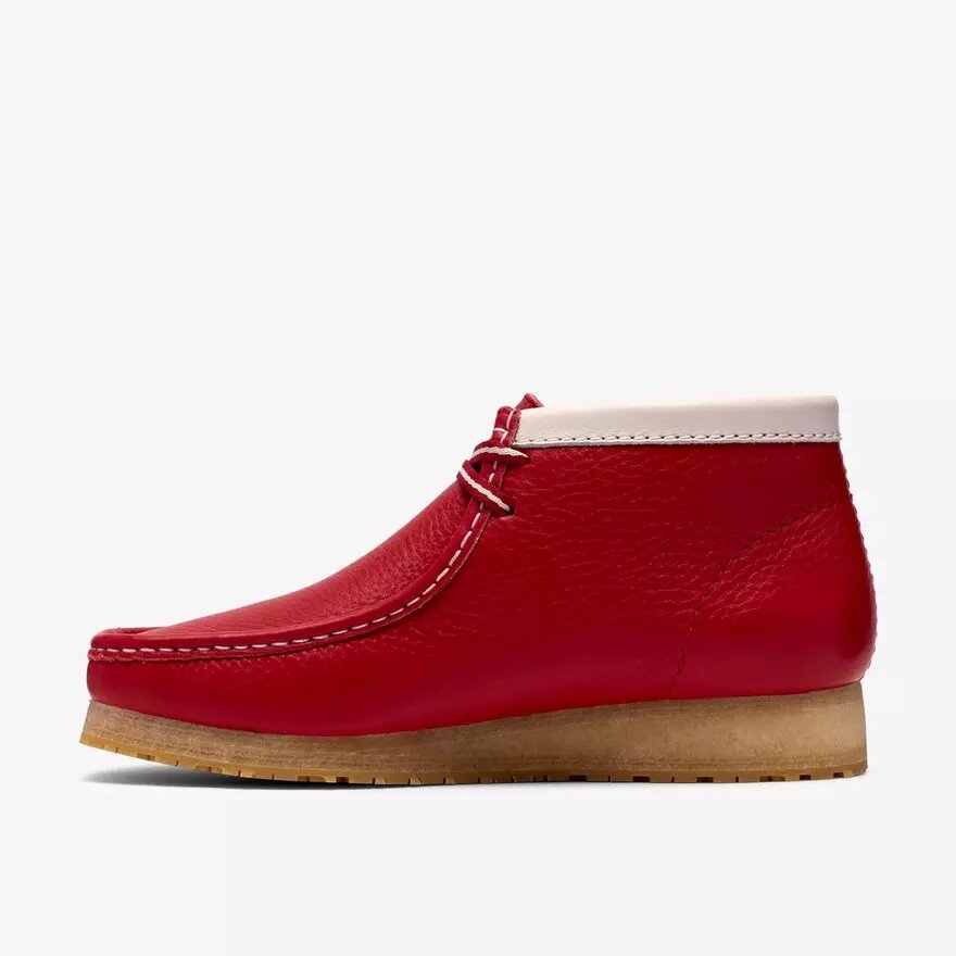 Mens Walla Boot Rb Red Leather Wallabees Mens Walla Boot Rb Red Leather Wallabees