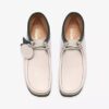 Mens Walla Boot Rb White Leather Wallabees Mens Walla Boot Rb White Leather Wallabees