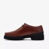 Mens Walla Yukoner Brown Leather Wallabees