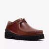 Mens Walla Yukoner Brown Leather Wallabees