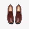 Mens Walla Yukoner Brown Leather Wallabees