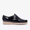 Mens Wallabee 2604 Navy Patent Wallabees