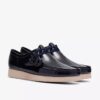 Mens Wallabee 2604 Navy Patent Wallabees