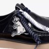 Mens Wallabee 2604 Navy Patent Wallabees