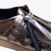 Mens Wallabee 2604 Silver Patent Wallabees