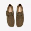 Mens Wallabee Smoke Grey Suede Wallabees