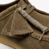 Mens Wallabee Smoke Grey Suede Wallabees