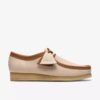 Mens Wallabee White Combination Leather Mens Wallabee White Combination Leather
