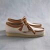 Mens Wallabee White Combination Leather Mens Wallabee White Combination Leather