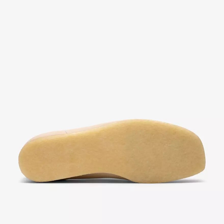 Mens Wallabee White Combination Leather Mens Wallabee White Combination Leather