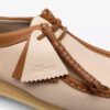 Mens Wallabee White Combination Leather Mens Wallabee White Combination Leather