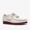 Mens Wallabee White Leather Mens Wallabee White Leather